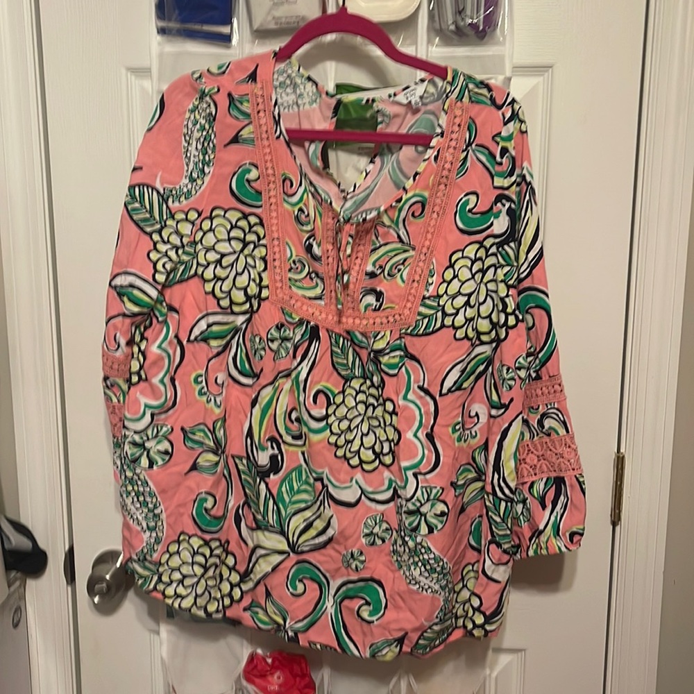 Crown and ivy long sleeve blouse xl